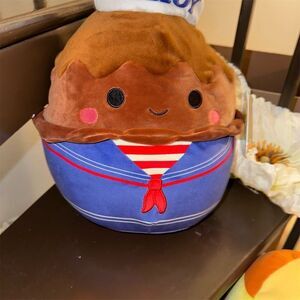 Squishmallows 14” Stranger Things Ahoy Plush collectible Chocolate Pudding nwt